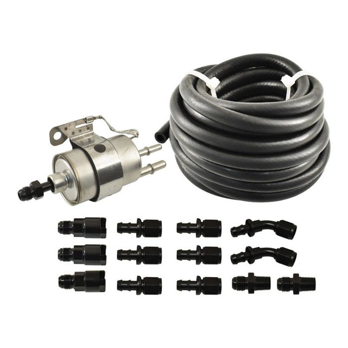 Calflow GM LS Engine Conversion w/Filter/Regulator 3/8" Fuel Injection Line Fitting Kit
