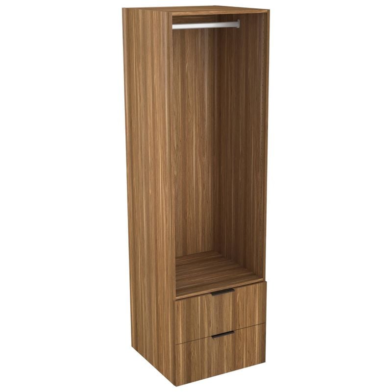 Lugna 2048 x 600 x 580mm Cove Hanging 2 Drawer Storage Cabinet