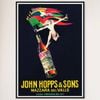Galrie John Hopps and Sons Vintage Mazzara Del Vallo Advertising Poster Art, Black Frame, 70 x 100cm (28 x 40inch)