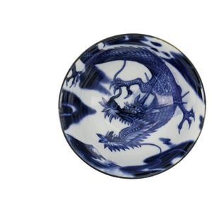 Tokyo Design Porcelain Bowl Blue Dragon 14cm Japonism Tayo