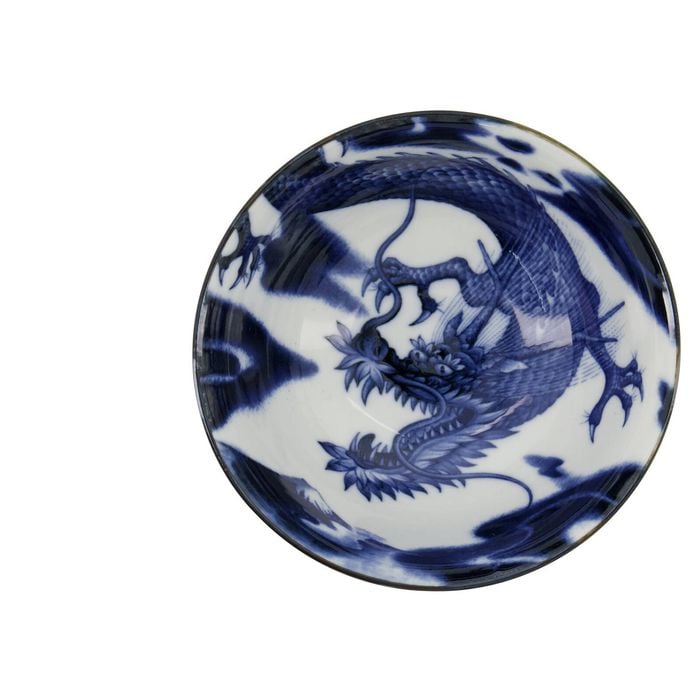 Tokyo Design Porcelain Bowl Blue Dragon 14cm Japonism Tayo
