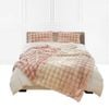 Soga 200cm Pink Faux Fur Throw Blanket
