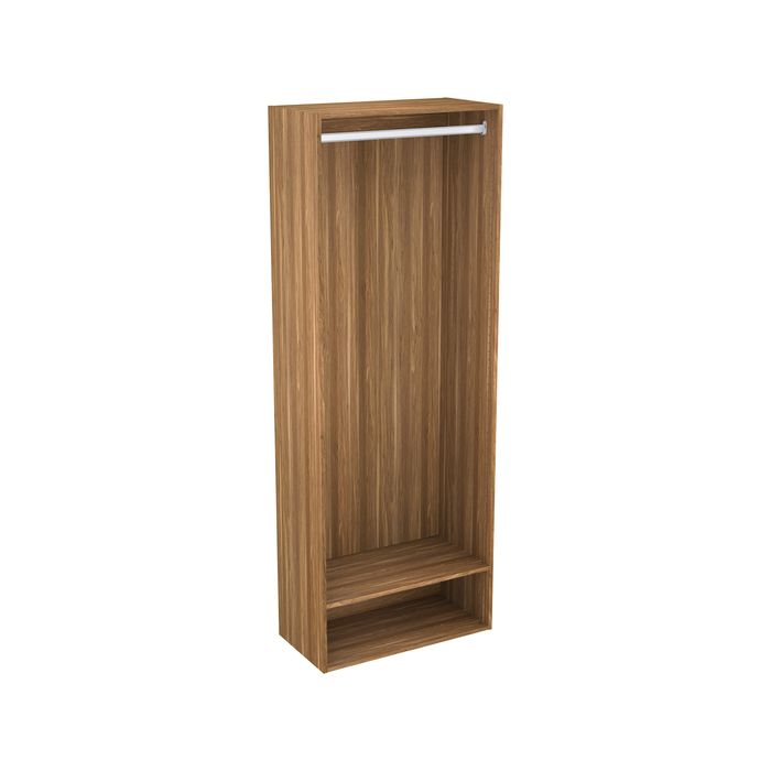 Lugna 2048 x 750 x 380mm Cove Single Hangrail Storage Cabinet