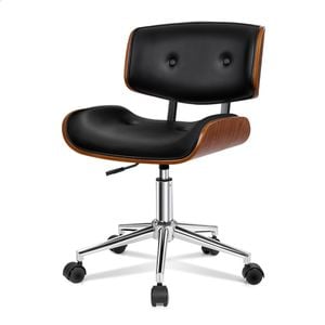 ALFORDSON Wooden Executive Office Chair Black