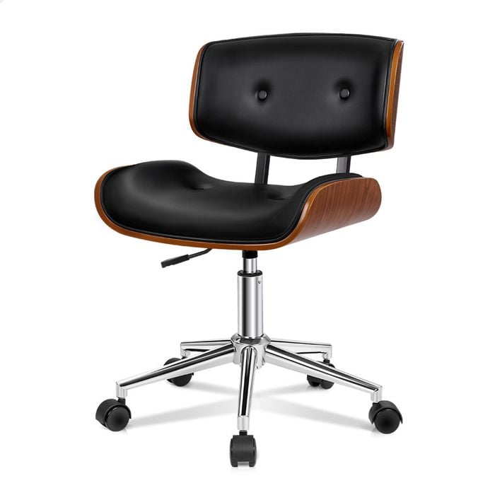 ALFORDSON Wooden Executive Office Chair Black