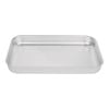 Vogue Aluminium Bakewell Pan Rectangular Baking Tray 320mm Professional Ovenware