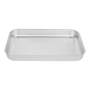 Vogue Aluminium Bakewell Pan Rectangular Baking Tray 320mm Professional Ovenware