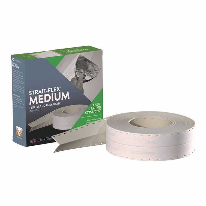 Strait-Flex Medium Composite Drywall Corner Bead for Inside Corners