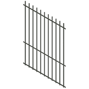 ProtectorAl 350 - 1200 x 1800mm Woodland Grey Raked 16-30º Batten Pool Fence Panel
