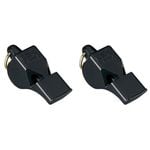 2PK Fox 40 Summit Classic Whistle Outdoor Sports Accessory Black