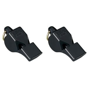 2PK Fox 40 Summit Classic Whistle Outdoor Sports Accessory Black
