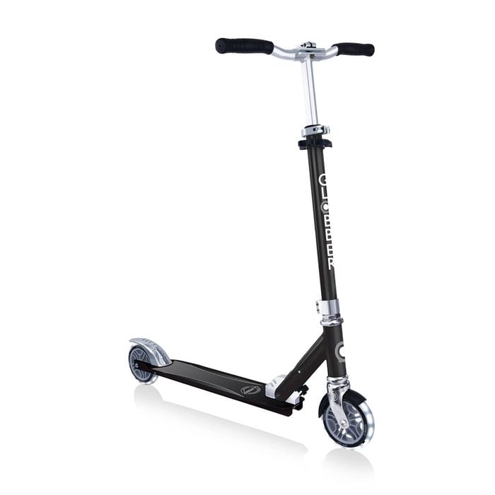 Globber FLOW ELEMENT Foldable Scooter with Lights - Black