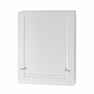 Pinnacle 405 x 330mm White Pet Door