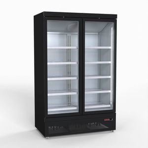 Thermaster Double Door Supermarket Fridge  - Commercial Drink Fridges (lg-1000bgbm)