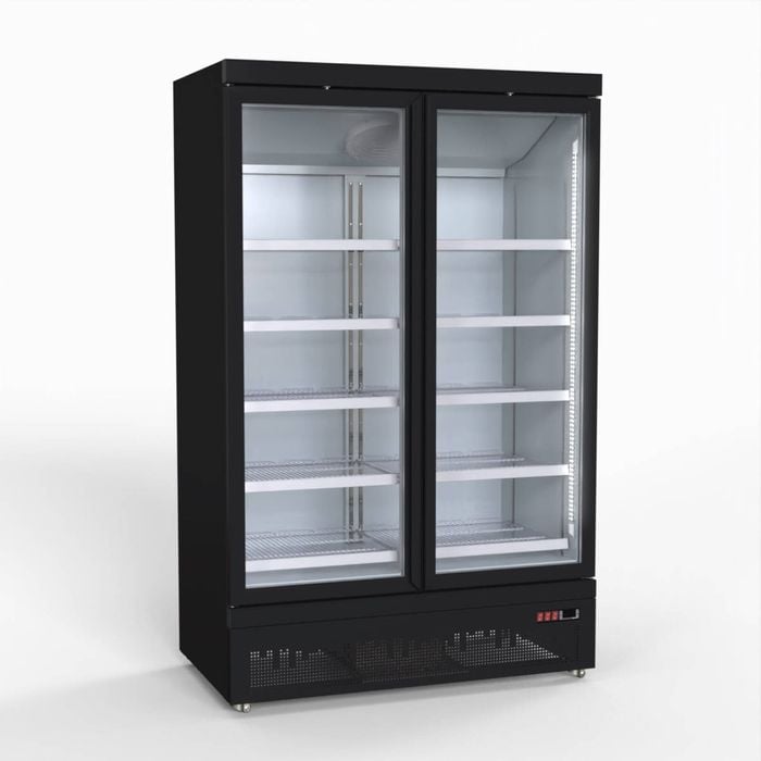 Thermaster Double Door Supermarket Fridge  - Commercial Drink Fridges (lg-1000bgbm)