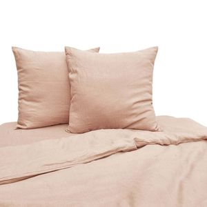 2pc J Elliot Home Linen Collection Euro 65x65cm Cushion Cover/Case Square Blush