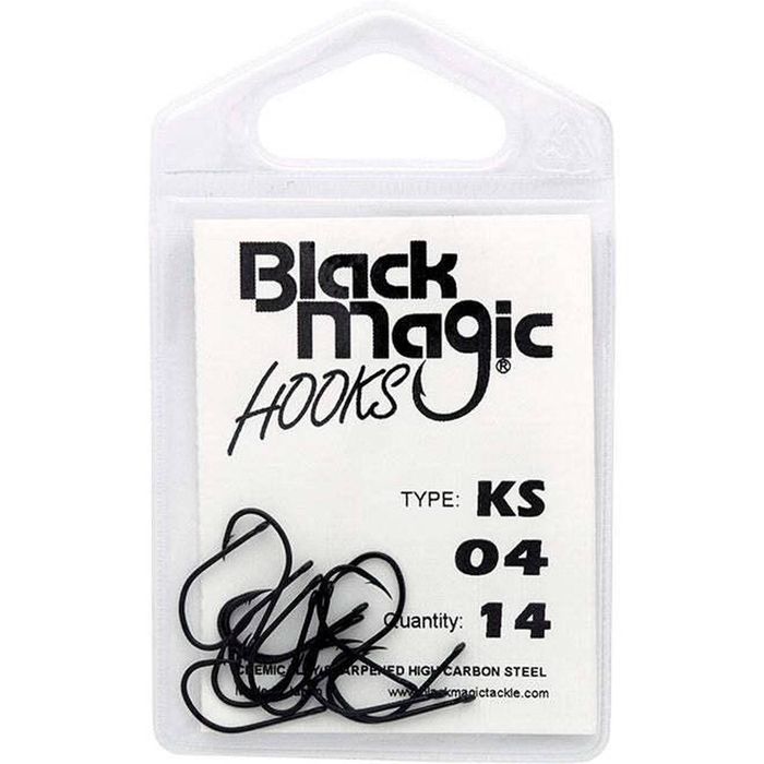 Black Magic KS Suicide Fishing Hook Small Pack 4