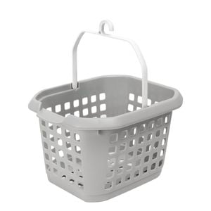Ezy Storage Assorted Colours Encore Peg Basket With Grey Handle