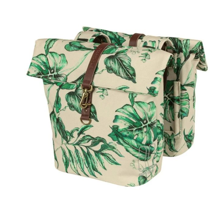 Basil Ever-Green Double Bag Sandshell Beige 28-38L Beige