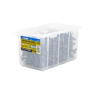 Zenith 8 - 10 x 75mm Tufcote Square Drive Treated Pine Screw - 500 Box