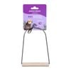 Paws & Claws Metal Frame Parrot Swing 8X15cm