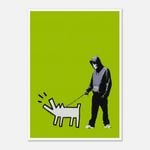 Galrie Banksy Choose Your Weapon Green Print 2010 Limited Edition Art, Poster Only, A4 21 x 30cm (8 x 12inch)