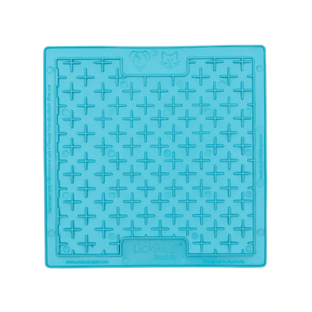 LickiMat 20cm Classic Buddy Turquoise Pet Feeder Mat - Bunnings Australia