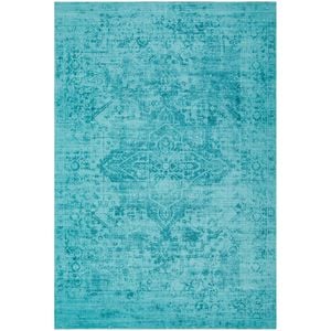 The Rug Connection Jewel Aqua 270x180cm - Large Washable Indoor Floor Rug