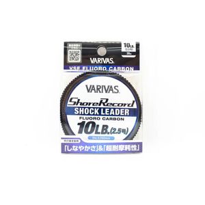 Varivas Shore Record 30m VSF Fluorocarbon Shock Fishing Leader 10lb