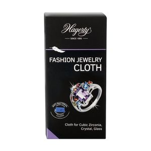 Hagerty Fashion Jewellery Polishing Cloth Cubic Zirconia Crystal 30x36cm