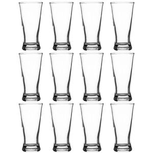 Crown Pilsner Beer Glasses 200ml | Set Of 12