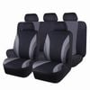 Catzon Car Seat Covers Full Set Vehicle Front And Rear Seat Protectors For Suvs Trucks-gray