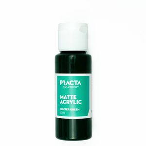 Practa 60ml Hunter Green Acrylic Matte Paint