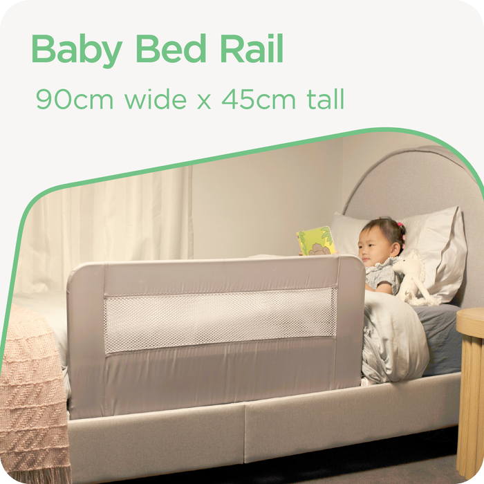 Perma Child Safety Swing Down Baby Bed Rail