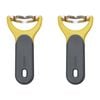 2PK Zyliss Stainless Steel Corn Stripper/Peeler 14.5cm - Yellow/Grey