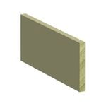 Porta 92x11mm 2.7m DAR Rectangle H3 Primed FJ Pine