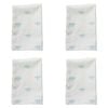 4PK LVD Cotton Stonewash 45cm Square Table Napkin - Bee Blue