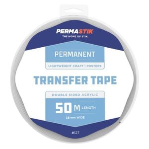 Permastik 50m x 12mm Double Sided Craft Tape