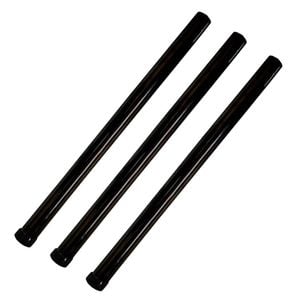 3PK Universal 32mm Extension Rod for Vacuum Cleaners Black