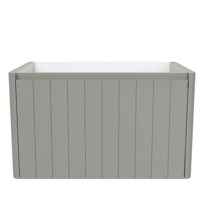 New England Joinery 750mm Noble Centre Bowl Wall Hung Vanity - Cabinet Only