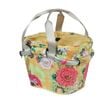 Basil Bloom Field Carry All Front Basket Kf Yellow
