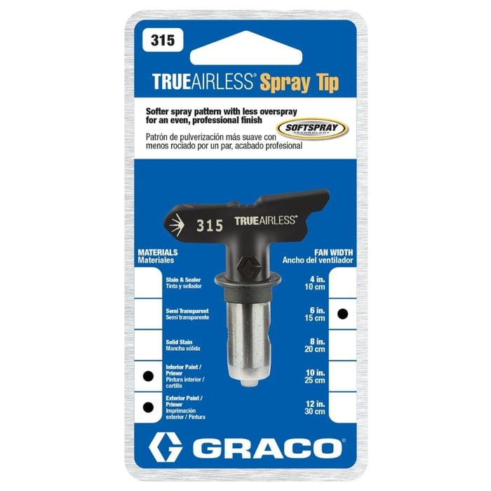 Graco 315 TrueAirless Spray Tip