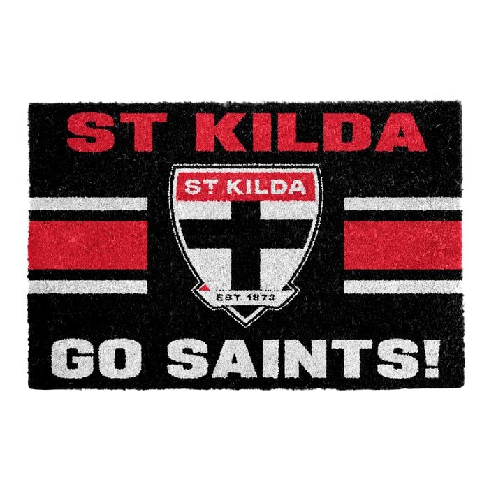 AFL 60 x 40cm St Kilda Coir & PVC Doormat - Single