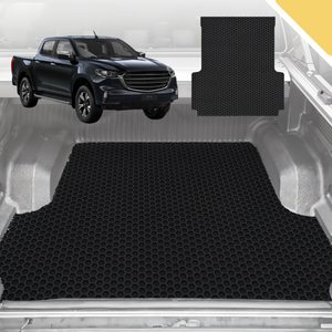 Outback GT 6D Pro Ute Tub Mat for Mazda BT-50 Dual Cab (UP UR) 2011-2020 (with Spray on Liner or no Liner)- Black