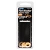 Zenith 5/16" M8 Solid Brass Flat Washer - 10 Pack