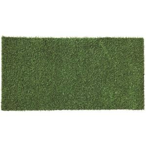 Tuff Turf 1m x 0.5m 18mm Pile Rubber Backed Synthetic Turf