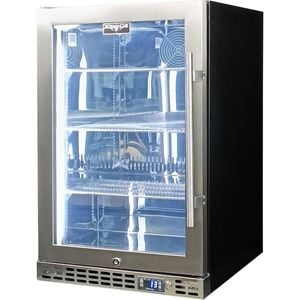 Schmick Stainless Glass Door Bar Fridge (Left Hinged) - SK116L-HD