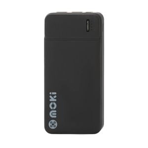 Moki Portable Travel Power Bank Usb-c/usb-a Compact Black 10000mah
