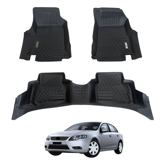 AUSGO Car Floor Mats for Ford Falcon FG 2008-2019 All-Weather Floor Liners