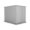 Absco Sheds 1.52 x 2.26 x 1.80m Zincalume Basic Single Door Garden Shed